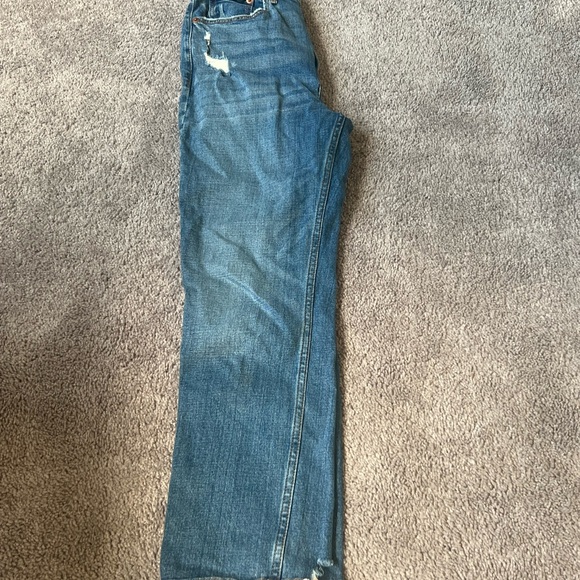 Abercrombie ankle straight ultra high rise, curve love - Picture 2 of 5